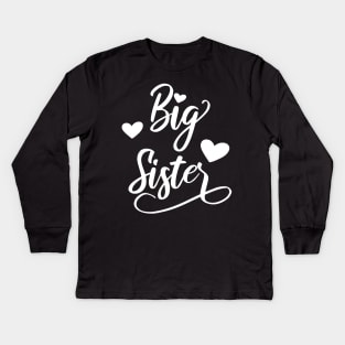 Big Sister big sister little sister Kids Long Sleeve T-Shirt